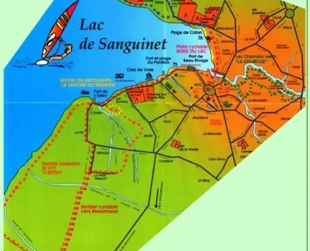Vakantiehuis Maison Climatisee Proche Du Sanguinet